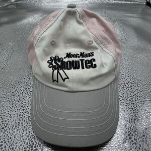 MoorMan's ShowTec Pink White Grey‎ Baseball Cap K Products Adjustable Hat